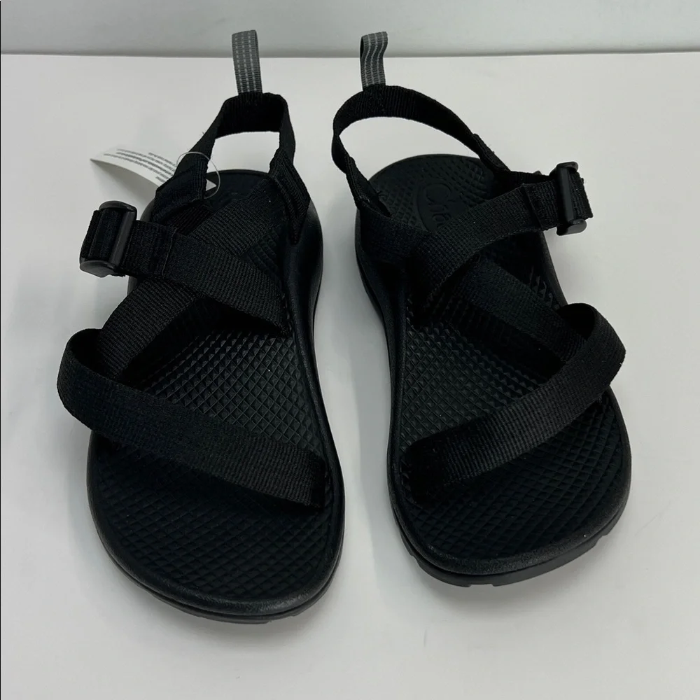Chaco Z/1 EcoTread Sandals Black Unisex Kids US 2 Outdoor Hiking New